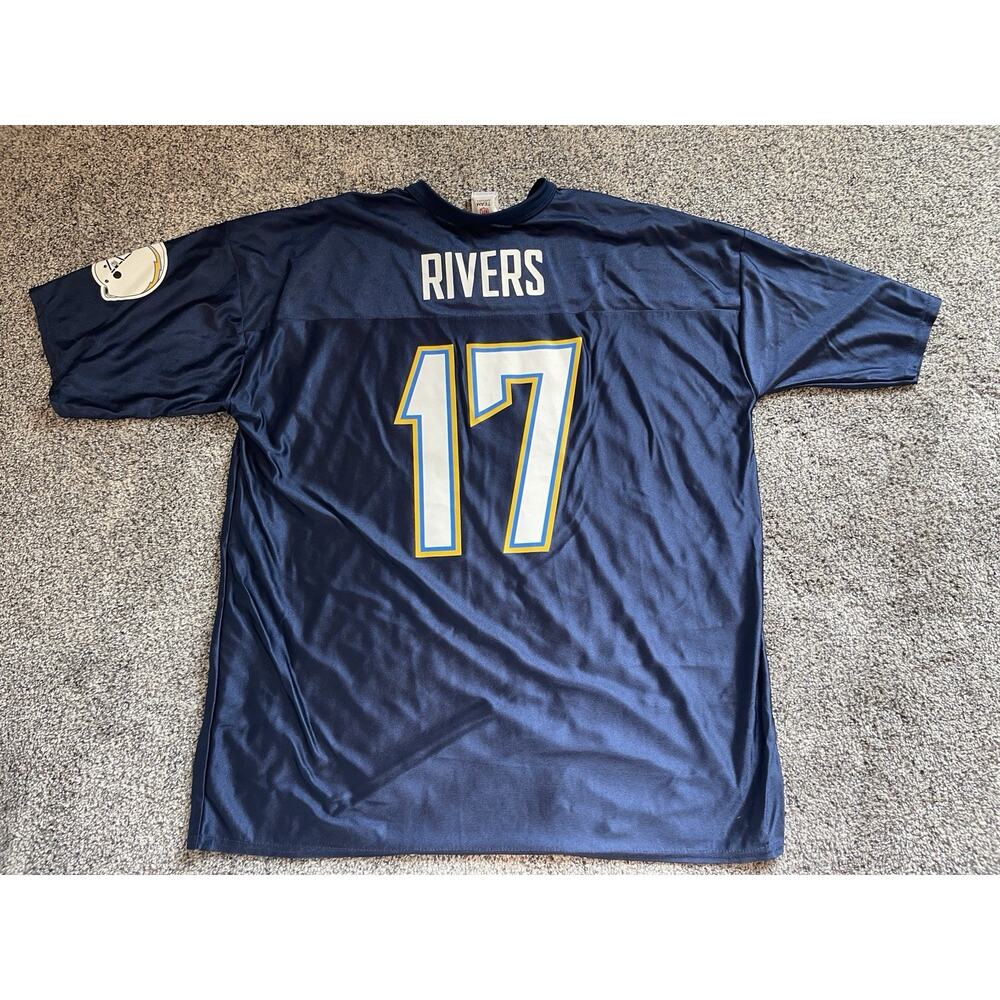 NFL San Diego Chargers Philip Rivers #17 Jersey NWT Men’s 2XL - Picture 5 of 5